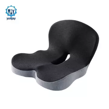 Đệm Ghế Nhớ Bọt Đệm Ghế Văn Phòng Đệm Xe Ô Tô Chống Trơn Trượt Miếng Lót Thoải Mái Đệm Đệm Đệm Lưng Tích Hợp Ghế Và Tựa Lưng Sup
