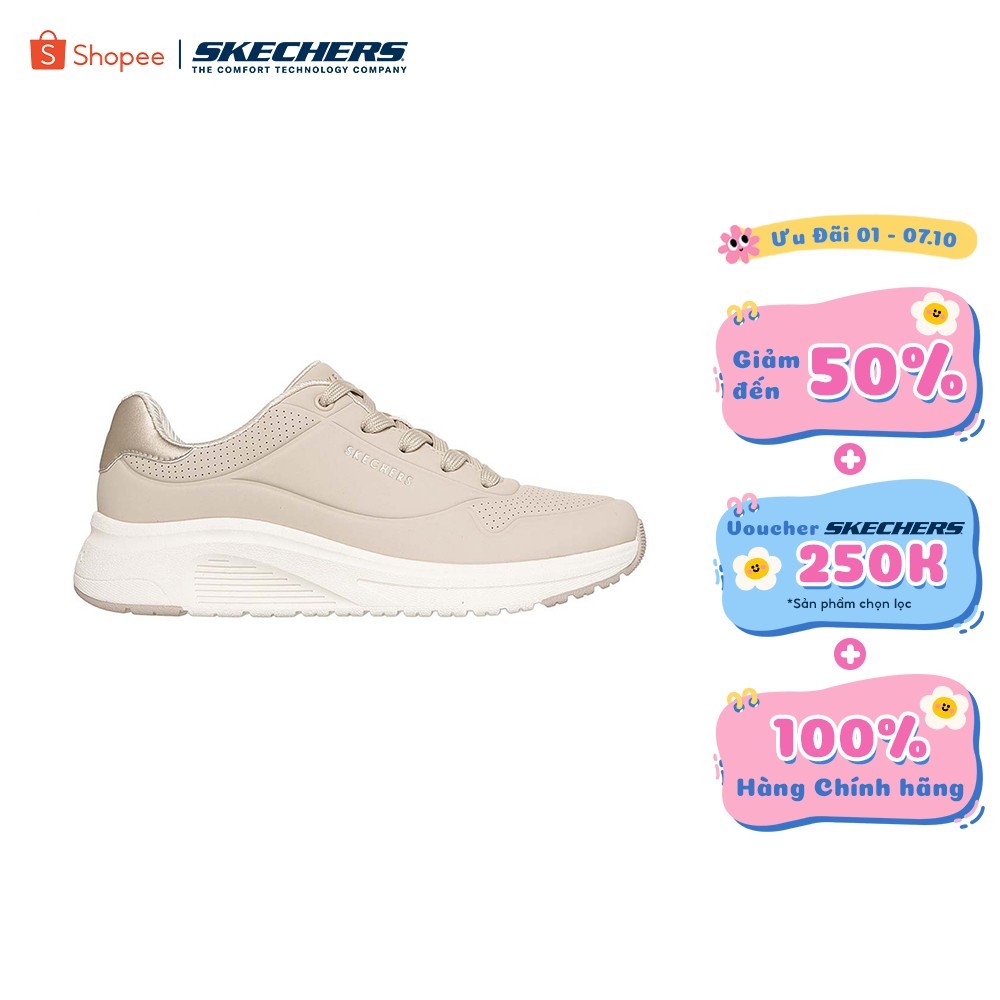[ĐỘC QUYỀN ONLINE] Giày Thể Thao Nữ Skechers Street UNO Lite 2 Thường Ngày - 190265-NAT Memory Foam