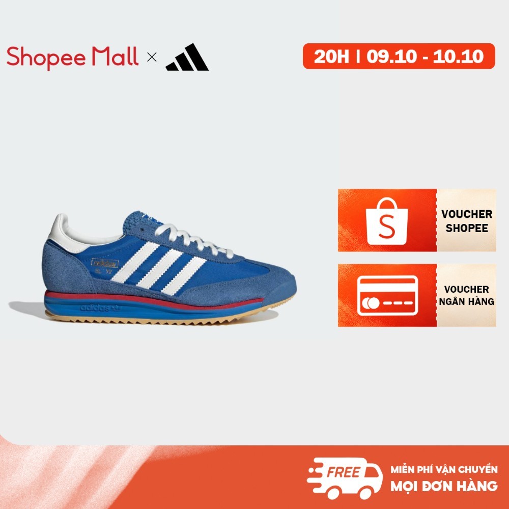 [Duy nhất 10.10 - VOUCHER 30%]adidas Phong cách sống Giày SL 72 RS Unisex Màu xanh da trời IG2132
