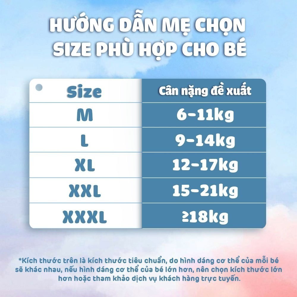 [Combo Ngày & Đêm] Tã/Bỉm Quần Cao Cấp Aiwibi Cho Bé Siêu Thấm Hút - 2 Gói Ngày Lớn + 1 Gói Đêm Lớn