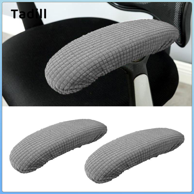2 Miếng Bọc Tay Cho Ghế Văn Phòng, Vỏ Bảo Vệ Cho Tay Vịn,