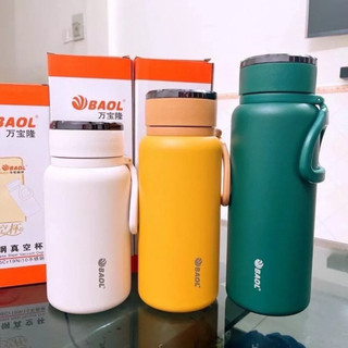 Bình giữ nhiệt cao cấp Baol, lõi inox304 siêu bền, có tay xách tiện lợi - dung tích lớn 1000ml, 1280ml và 1500ml