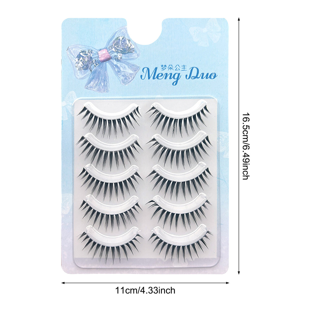 Lông mi giả Wispy DIY 9-14mm - Phóng to mắt tự nhiên cho Cosplay