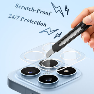 Kính cường lực Lereach Bảo vệ ống kính máy ảnh cho Xiaomi 17, Tấm bảo vệ camera tự động dính trong suốt cao chống trầy xước