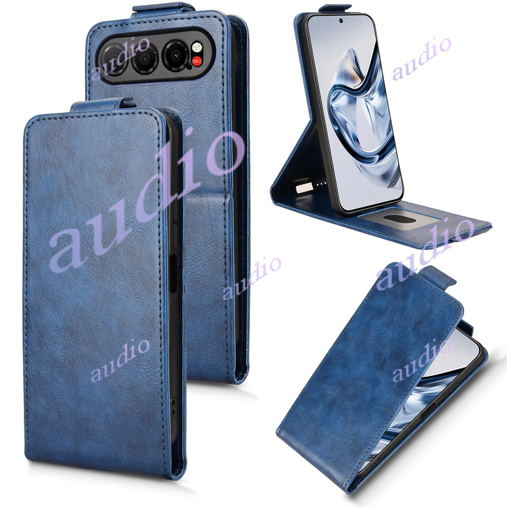 Nubia Air 5G Lật Lên Xuống Kinh Doanh Da Ốp lưng ZTE Nubia Air NubiaAir 5G 2025 Vỏ Thẻ Ví Giá Đỡ Ốp Lưng Cho ZTE nubia Air 5G