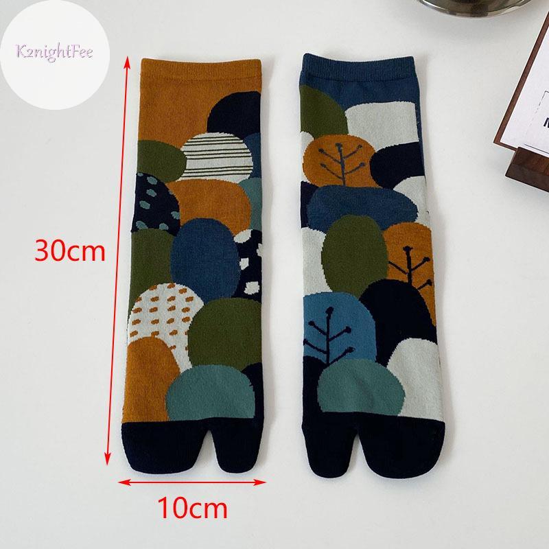 Tất hai gót chia ngón nữ Jacquard cotton mềm thoáng khí, nhiều màu sắc với thiết kế cây da báo sọc tabi ngộ nghĩnh và sang trọng VN
