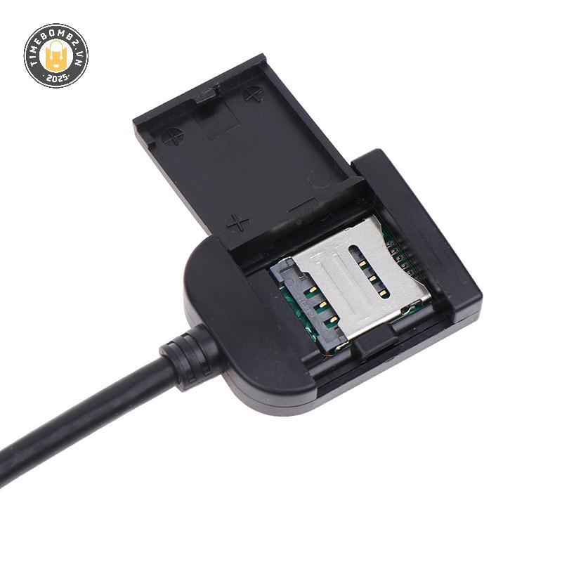{TB & Bag} 2024 Bộ chuyển đổi khe cắm thẻ Sim mới cho đài phát thanh Android Đa phương tiện Gps 4G 20pin Đầu nối cáp Phụ kiện ô tô Dây Replancement Một phần.