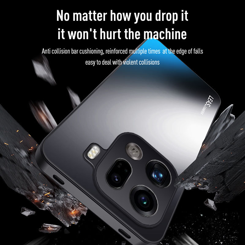 Dành cho OPPO Find X9 / Find X9 Pro Vỏ giáp chống sốc Vỏ bảo vệ Camera cản cứng mờ