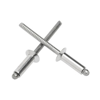 Đinh rút inox 304， Đinh tán lõi mũ lớn Đinh tán Mũ đầu lớn Nhôm Kéo đinh tán Đầu tròn Willow Studs Loại mở Đầu tròn kéo đinh tán M2.4 / M3 / M3.2 / M4 / M4.8 【 JYD-ZZ-Z】