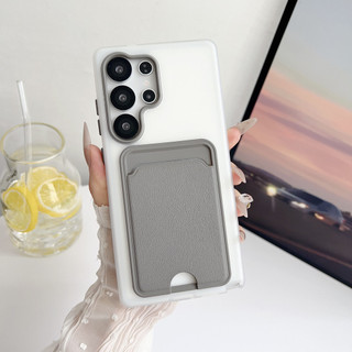 Ốp Điện Thoại 3 TRONG 1 Có Giá Đỡ Thẻ Cho Samsung S25 S24 S23 ULTRA PLUS FE Chống Sốc Dễ Dàng Vệ Sinh Ốp Lưng