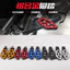 Off-Road Xe Máy Sửa Đổi Bàn Đạp Phụ Kiện Kép Màu Sắc Độc Đáo Mở Rộng Chữ Thập Phía Sau Bàn Đạp Off-Road Veh