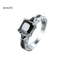 Một thế giới| Nhẫn Nữ Cubic Zirconia Châu Âu Và Châu Mỹ Rỗng Ra Vintage Hình Học Trang Trí Sáng Nữ Hứa Cưới Nhẫn Trang Sức Phụ Kiện