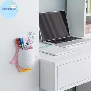 Pufangbliss Dễ Thương Chim Cánh Cụt Treo Tường Bảo Quản Không Khoan Chịu Lực Mạnh Dính Tổ Chức Cho Phòng Tắm Tắm Phụ Kiện Lưu Trữ VN