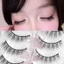 Lông mi giả hình dáng tự nhiên - Thân cứng cho bé để trang điểm hàng ngày Cosplay