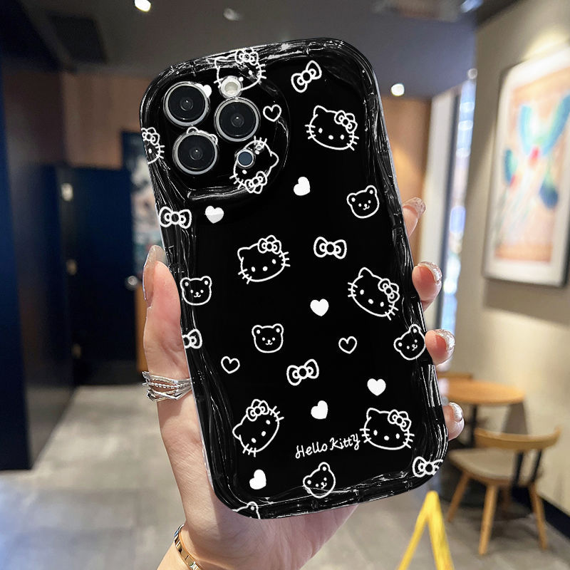 Ốp Lưng Cho Samsung Galaxy S26 S25 S24 S23 S21 S22 Plus Ultra 20 FE J7 Prime A03 A03S A02 A02S M02 A12 M12 A20 A30 Kem Vồng Cong Edge Motif Sáng Tạo Thiết Kế NYKB136