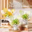 Đồ Chơi Khối Xây Dựng Bó Hoa DIY Nhựa ABS Hạt Nhỏ Tinh Xảo Cho Trẻ Trang Trí Bàn Làm Việc Quà Tặng