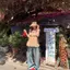 Cổ chữ V màu vàng lưng đẹp hoa dành cho nữ mùa hè Phong cách thuần khiết khao khát gợi cảm Cô gái nóng bỏng Áo không tay hở lưng đẹp