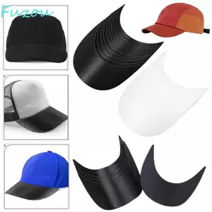 FUJIOU 20 Chiếc Mũ Bóng Chày Vành Đạt Đỉnh, DIY Có Thể Tháo Rời Mũ Vành Chèn, Phụ Kiện Mũ Thiết Thực Thoải Mái Khi Đeo Mũ Nhựa Vành Mũ Bóng Chày Thay Thế