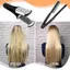 2 Miếng Lược Chải Tóc Hai Mặt Kẹp Lông Bàn Chải Sắt Phẳng Detangling Tạo Kiểu Máy Duỗi Dụng Cụ Pp Chất Liệu Thích Hợp Cho Nhà Salon Làm Tóc U