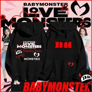 2026 BABYMONSTER CHIQUITA KPOP người hâm mộ quà tặng Áo Hoodie XXS-6XL Áo Unisex Dài Tay Top