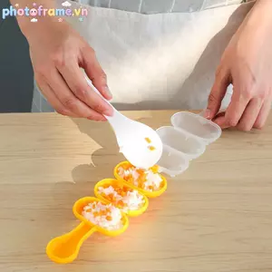 Khung Ảnh 2 Cái / bộ Bé Cơm Bóng Khuôn Bình Lắc Trang Trí Thực Phẩm Trẻ Em Bữa Trưa DIY Máy Làm Sushi Khuôn Dụng Cụ Nhà Bếp Phụ Kiện Bento VN