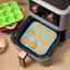 Khung Ảnh 1 Chiếc Muffin Cupcake Khuôn Silicon Vuông 9 Lỗ Cupcake Khuôn Chống Sti Xà Phòng Chocolate Muffin Nướng Chảo Khuôn Bánh Silicon Dụng Cụ Nướng Bánh VN