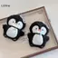 LUImo Chim Cánh Cụt Dễ Thương Sang Trọng Mặt Dây Chuyền Móc Khóa Hoạt Hình Ngộ nghĩnh Sang Trọng Búp Bê Nhồi Bông Bapa Túi Mặt Dây Chuyền Quyến Rũ Phụ Kiện Đáng Yêu Quà Tặng SBS