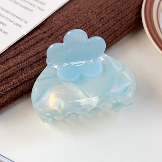 Kovoi / Ngọt Ngào Dễ Thương Nhiều Màu Sắc Hoa Tóc Nữ Vừa Lấy Kẹp Nửa Cà Vạt Đầu Công Chúa Cá Mập Kẹp Tóc Phụ Kiện Tóc