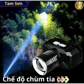 [COD]Đèn pha LED/siêu sáng 4000 lumens/Đèn pin sạc USB/ánh sáng mạnh 3 chế độ ánh sáng KX306
