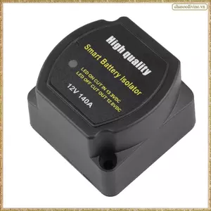 Pin kép Bộ cách ly thông minh 12V 140A Rơle sạc chia nhạy cảm điện áp VSR Phụ kiện ô tô Rơle thành phần VSR cho người cắm trại