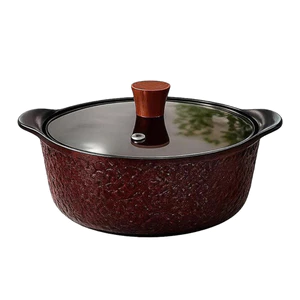 Nồi gốm tử sa Morico MCP830 3L, Gốm Tử Sa Nung 1280°C, Đáy Từ IH 5 Lớp, Dùng Mọi Loại Bếp