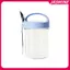 JASMINE 430ML Cốc ăn sáng mới Bột yến mạch Ngũ cốc Hạt Sữa chua Salad Cốc thủy tinh chống rò rỉ Hộp đựng yến mạch có nắp Thìa Hộp bảo quản thực phẩm JASMINE