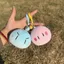 Hai Chiều Slime Bánh Bao Gia Đình Lớn Schoolbag Treo Sang Trọng Búp Bê Móc Khóa s Anime Cô Gái Búp Bê 7.2