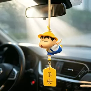 2026 Xoay Crayon Shin-Chan Hợp Thời Trang Chơi Hình Trang Trí Xe Người Ảnh Hưởng Văn Phòng Giải Nén Máy Tính Để Bàn Trang Trí Quà Tặng