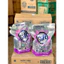 Thùng nước Giặt Gift Tím (Ambery) 4 Túi 3.6kg - Công Nghệ Nano Bạc Khử Mùi Dịu Nhẹ Với Da Chất Lượng Nhật Bản