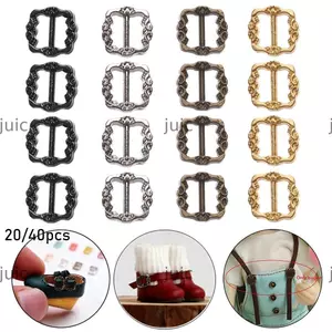 JUIC 20 / 40 Chiếc Khóa Ba Trượt Chất Lượng Cao Bé Gái Đồ Chơi 4 Màu Tự Làm Búp Bê Khóa