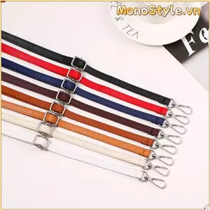 Thắt lưng túi đeo vai MONOSTYLE, Dây đeo túi da có thể tháo rời có thể điều chỉnh, Dây thắt lưng túi đeo chéo 120cm thay thế cho nữ