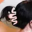 PNPIA- Thời Trang Dễ Thương Côn Trùng Tóc Móng Vuốt Kẹp Cá Mập Nữ Cá Tính Nhựa Hồng Giun Tóc Vuốt Kẹp Dành Cho Nữ Bé Gái Quà Tặng