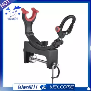 Di động 360° Giá đỡ cần thuyền có thể điều chỉnh Giá đỡ tháp pháo câu cá cho bánh răng hỗ trợ thuyền