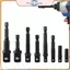 POWER 1 Bộ 1 4 Tác Động Soet Adapter Giảm Tốc Vuông Mũi Khoan Thanh Xưởng Adapter Bền Soet Bộ Chuyển Đổi Cho Dụng Cụ DIY.