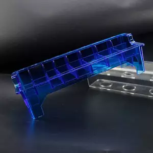 Hộp lưu trữ hướng dẫn bằng nhựa hình chữ nhật đa năng Máy cắt tóc Máy cắt tóc điện Hộp đựng tổ chức giới hạn