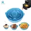 Phụ Kiện Nồi Chiên Không Khí Có Thể Tái Sử Dụng Giỏ Silicon Airfryer Lò Nướng Khay Nướng Cho Khuôn Gà Chiên Màu Xanh