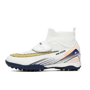 Bóng Đá Cleats Giày Bóng Đá Phù Hợp Với Chất Lượng Cao Turf Studs Cao Cấp Bé Trai Bé Gái Trẻ Em Unisex Giày Bóng Đá FG TF E8IU