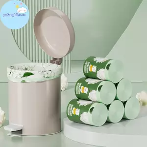 Pufangbliss In Hình Thiên Tính Túi Đựng Rác Di Động Hoạt Hình Nhà Bếp Phòng Tắm Dùng Một Lần Dây Rút Túi Đựng Rác VN