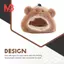 Chuột Hamster Mùa Đông Ấm Treo Lồng Võng Nhà Gấu Dễ Thương Có Giường Thảm Cho Động Vật Lông Nhỏ