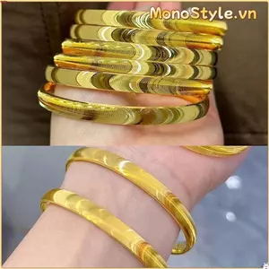Vòng tay mắt mèo Monostyle từ đồng, cá tính và thời thượng