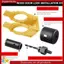 Bộ lắp đặt khóa cửa Bộ khoan lỗ cửa cho khóa cửa gỗ Bộ cài đặt núm cửa cưa lỗ màu vàng