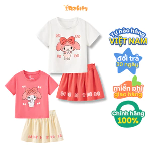 Bộ áo váy Melody bé gái Rabity 957.008