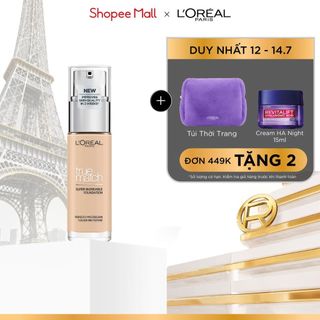 Kem nền lâu trôi dạng lỏng L'Oreal Paris True match Blendable Foundation 30ml
