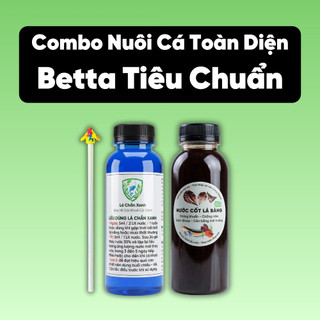 BETTA CARE - Combo Nuôi Cá Toàn Diện - Combo Cho Người Mới Nuôi Cá